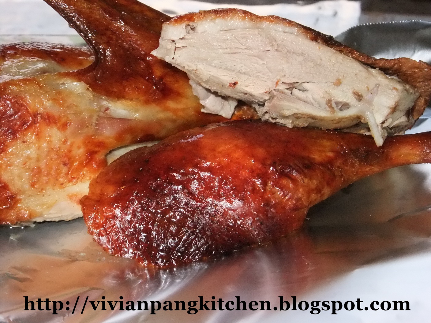 Vivian Pang Kitchen: Crispy Skin Roasted Duck