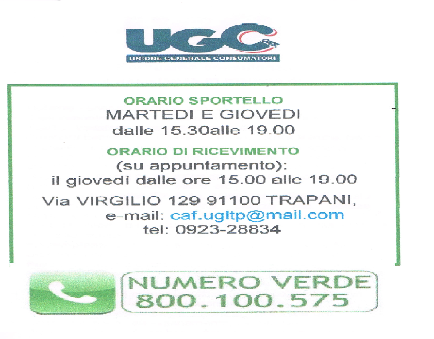 Ugl Consumatori