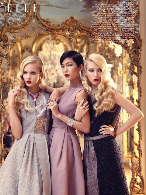 Elle Vietnam Magazine January 2013 editorial issue - Glam Night
