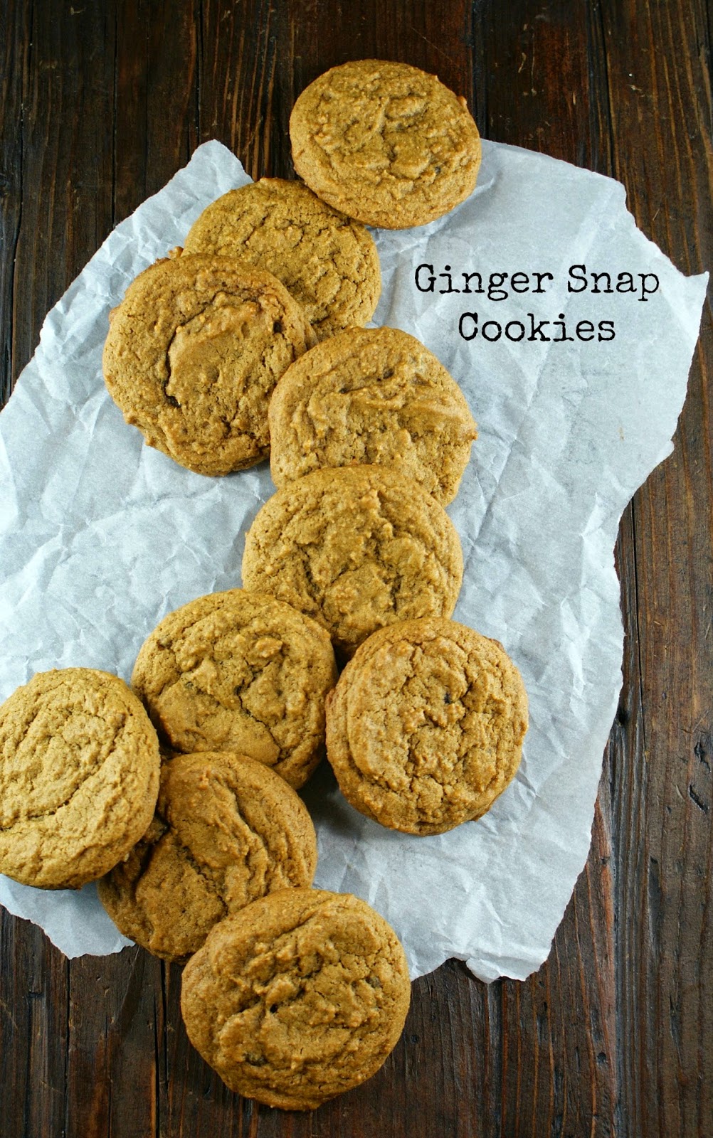 Authentic Suburban Gourmet Ginger Snap Cookies Blogger C.L.U.E. Society