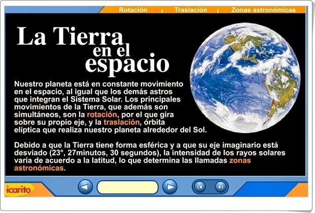http://recursoseducativosdeprimaria.blogspot.com/2014/09/la-tierra-en-el-espacio.html