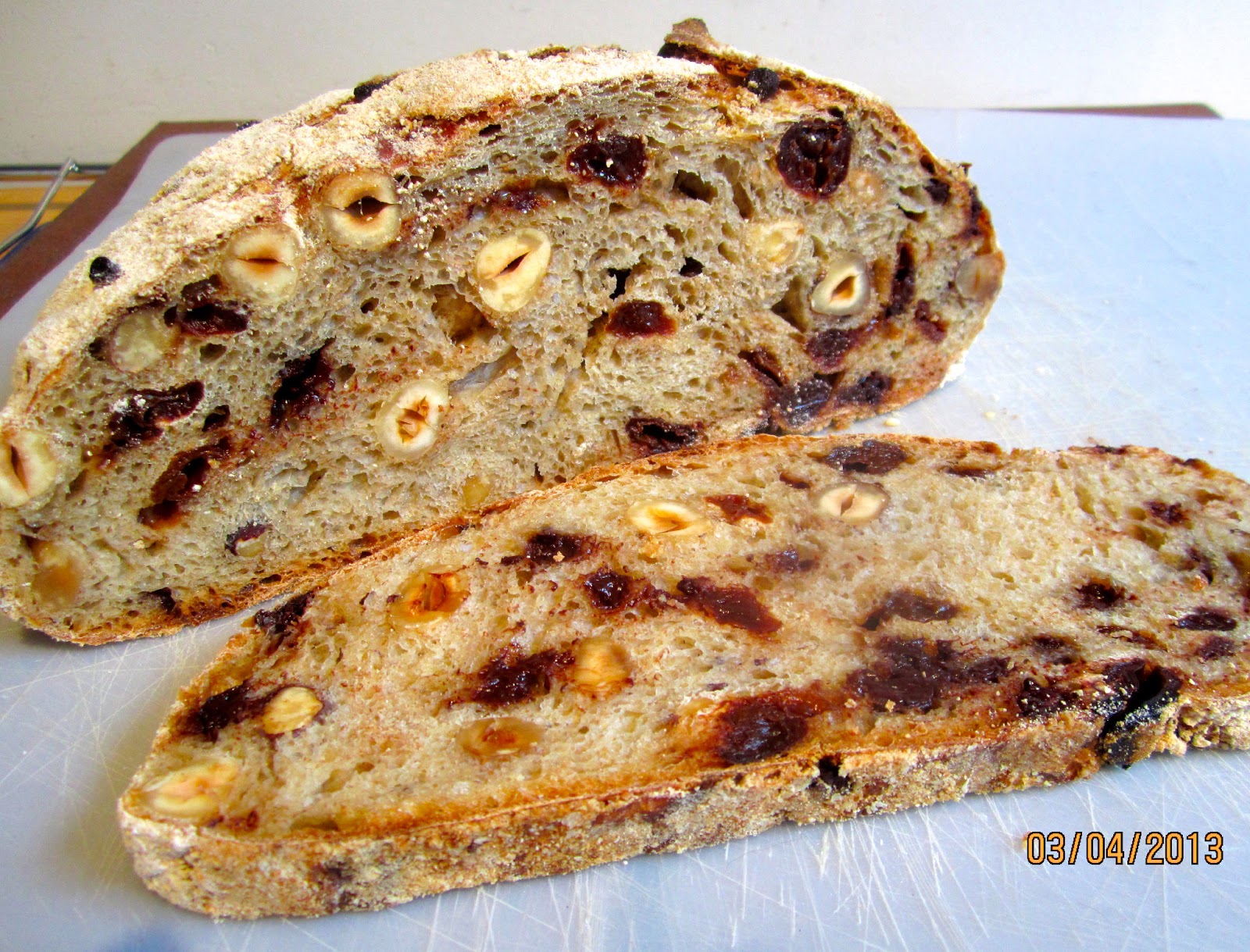 Brot & Bread CHOCOLATE CHERRY HAZELNUT BREAD