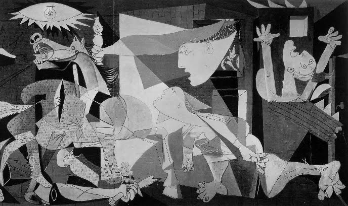 picasso guernica painting. Pablo Picasso#39;s quot;Guernicaquot;