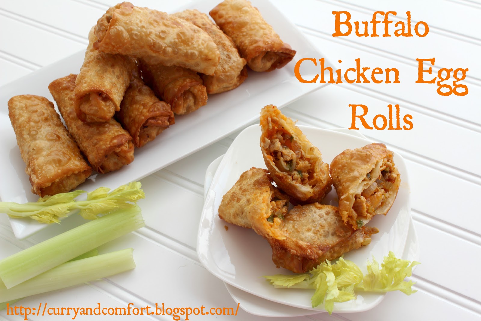 Kitchen Simmer Buffalo Chicken Egg Rolls