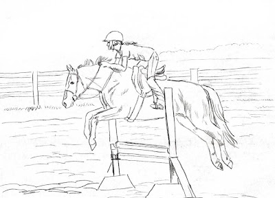Horses Easy Coloring Pages For Adults – Colorings.net