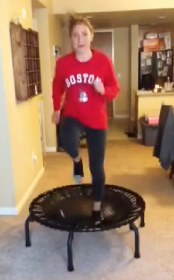 Eat, Run, Read Trampoline Workouts for Runners JumpSport Fitness