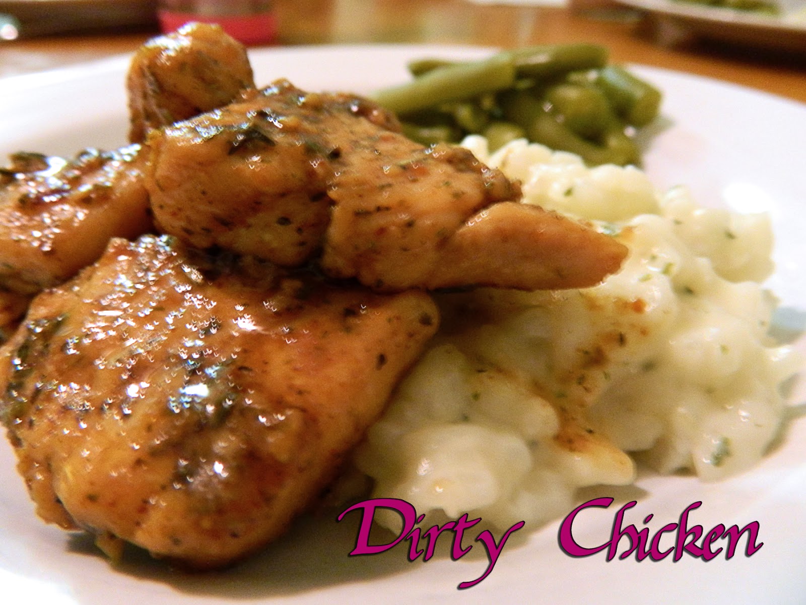 Eating Bariatric Dirty Chicken