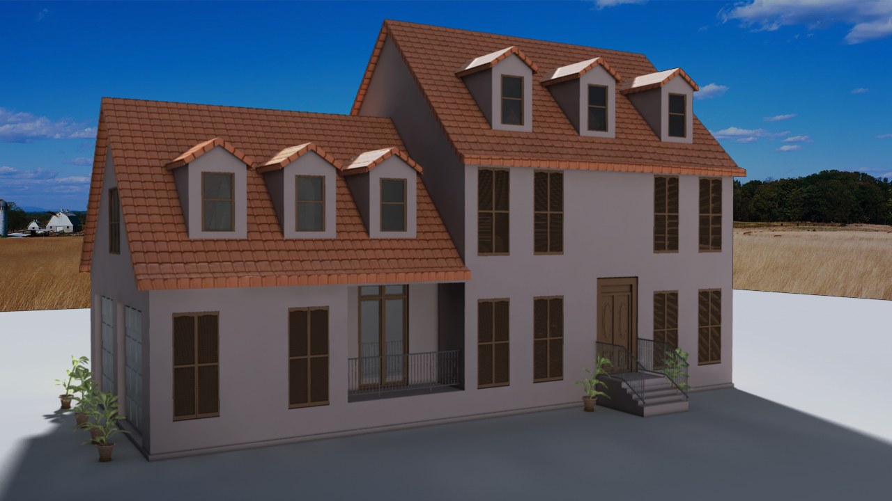 3d house modelling 3d house modelling