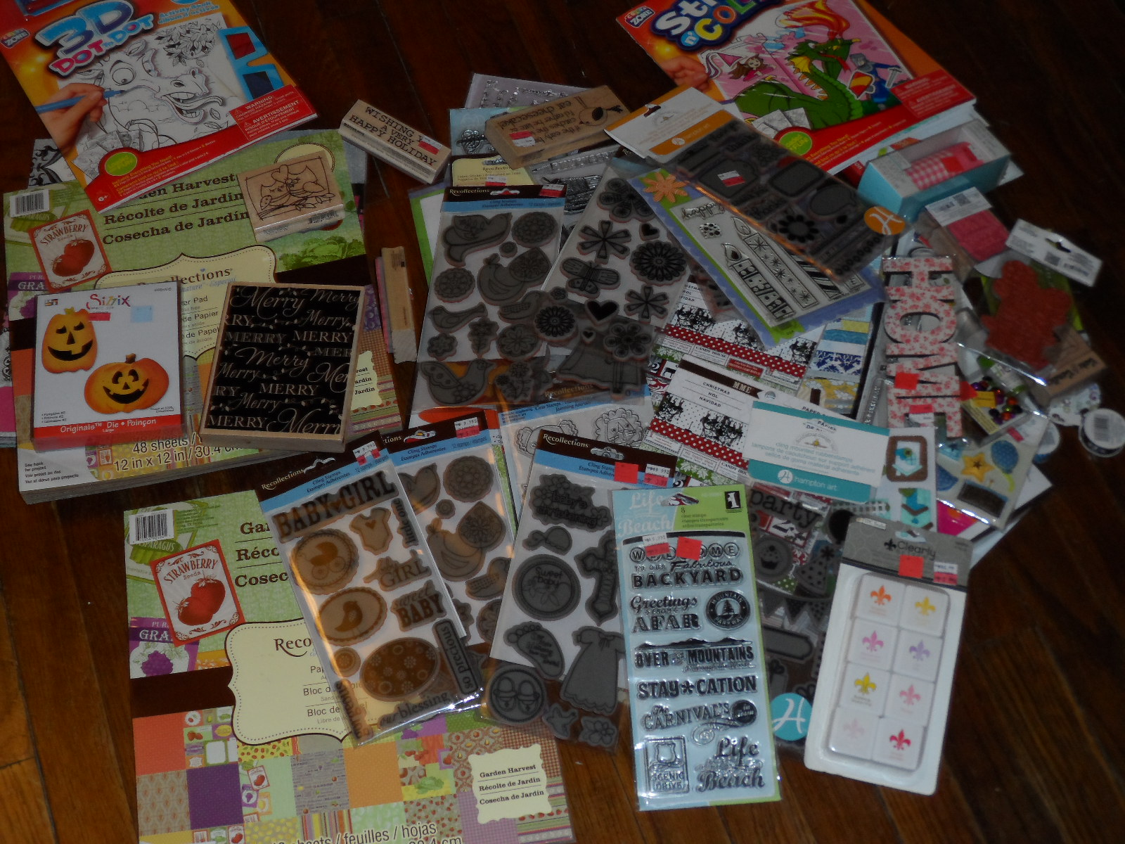 Paper Creativity Michaels 90 off Scrapbook Haul