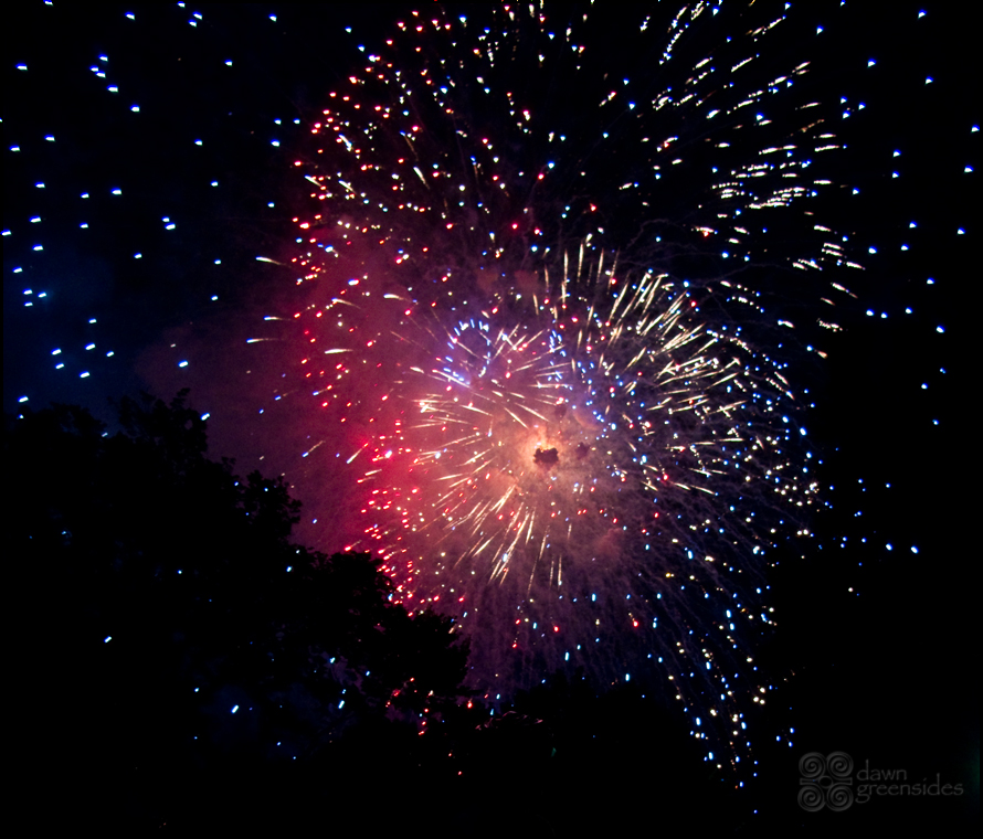 Around the World and Still Going! This firework looks like a nebula!