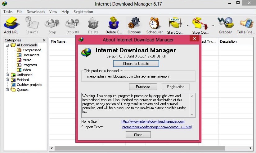 Serial Number Of Idm 6.09 Free Download