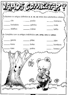 Artigos gramatica