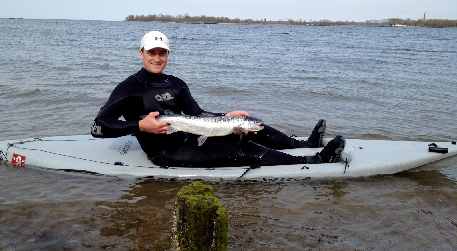 I FISH NEW YORK I caught an Atlantic Salmon in New York City From