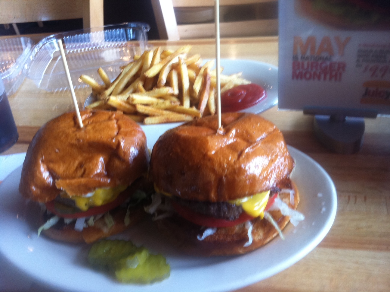 Average Joe Food Critic Juicy Burgers & More Who Knew May Was