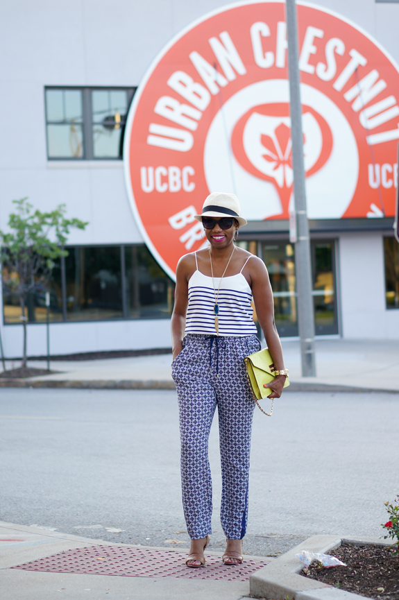 Stripes and Soft Pants Economy of Style