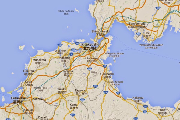 Kitakyushu Real Estate Invest In Japanese Real Estate: map