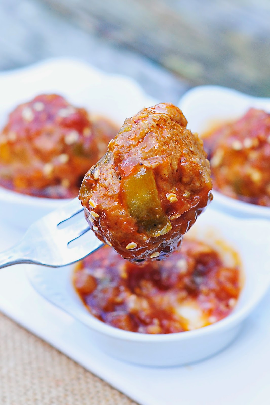 Simply Gourmet Hawaiian Meatballs
