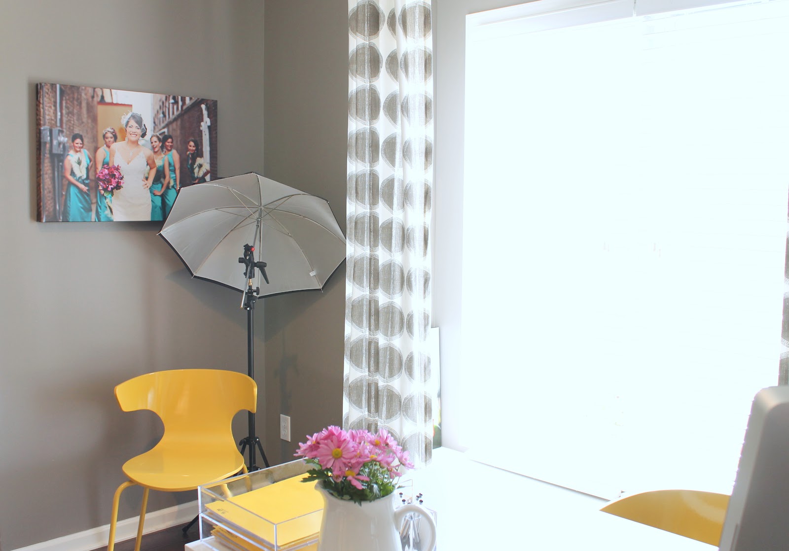 Demorest Designs Traci Falder Photography's Home Office, Contemporary