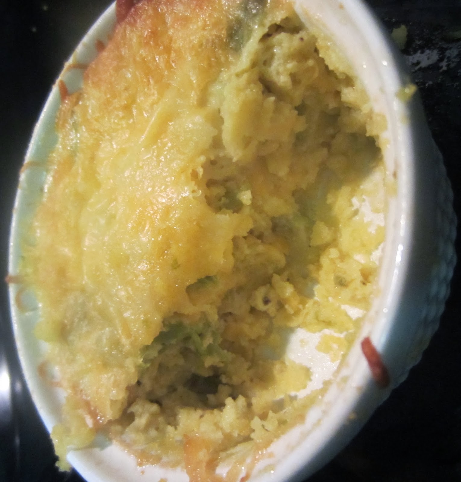 Emily Burn Green Chile Corn Pudding
