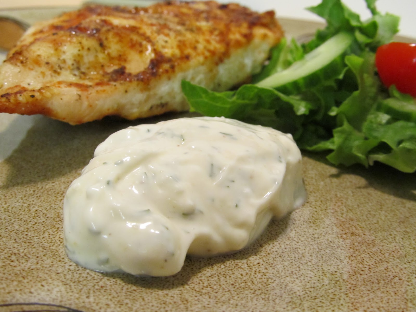 Jenn's Food Journey Spicy Grilled Chicken with Goat Cheese Sauce