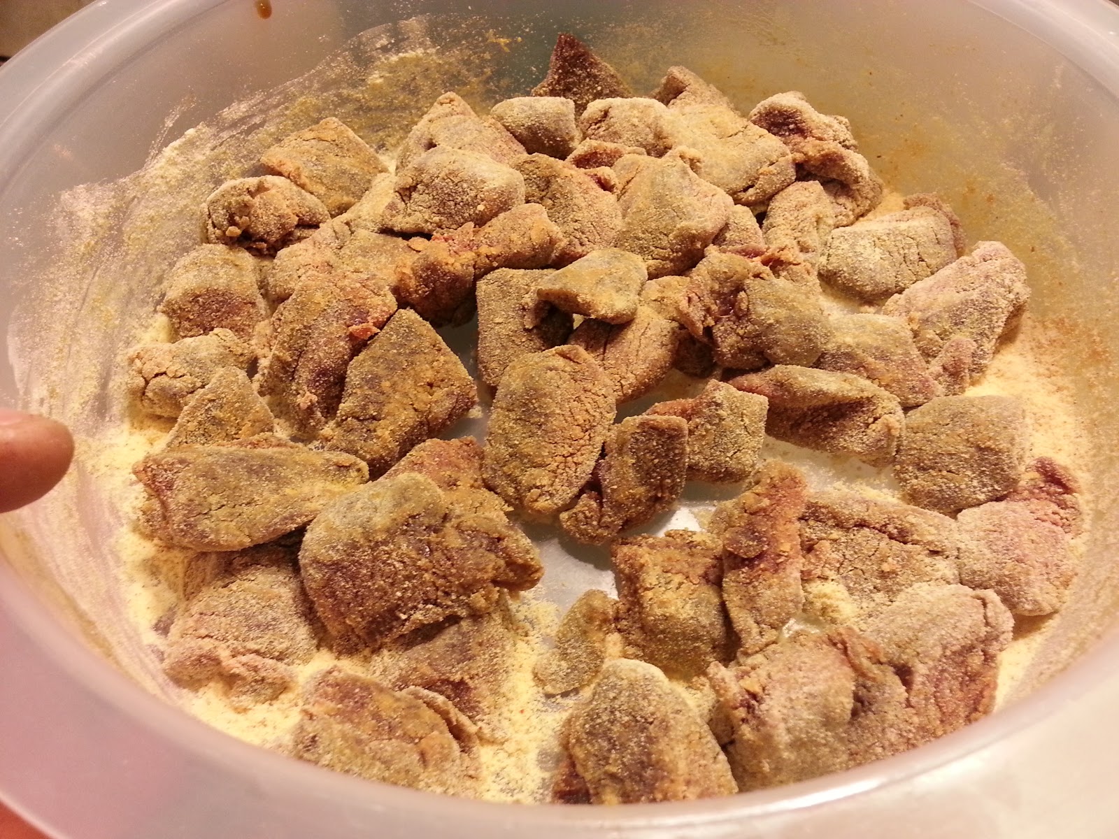 Deep Fried Venison Steak Nuggets!! 01122013