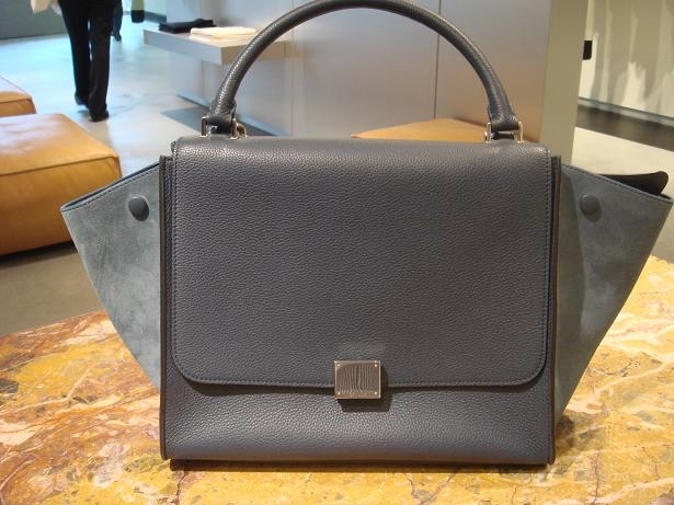 replica bag online - celine grey handbag trapeze