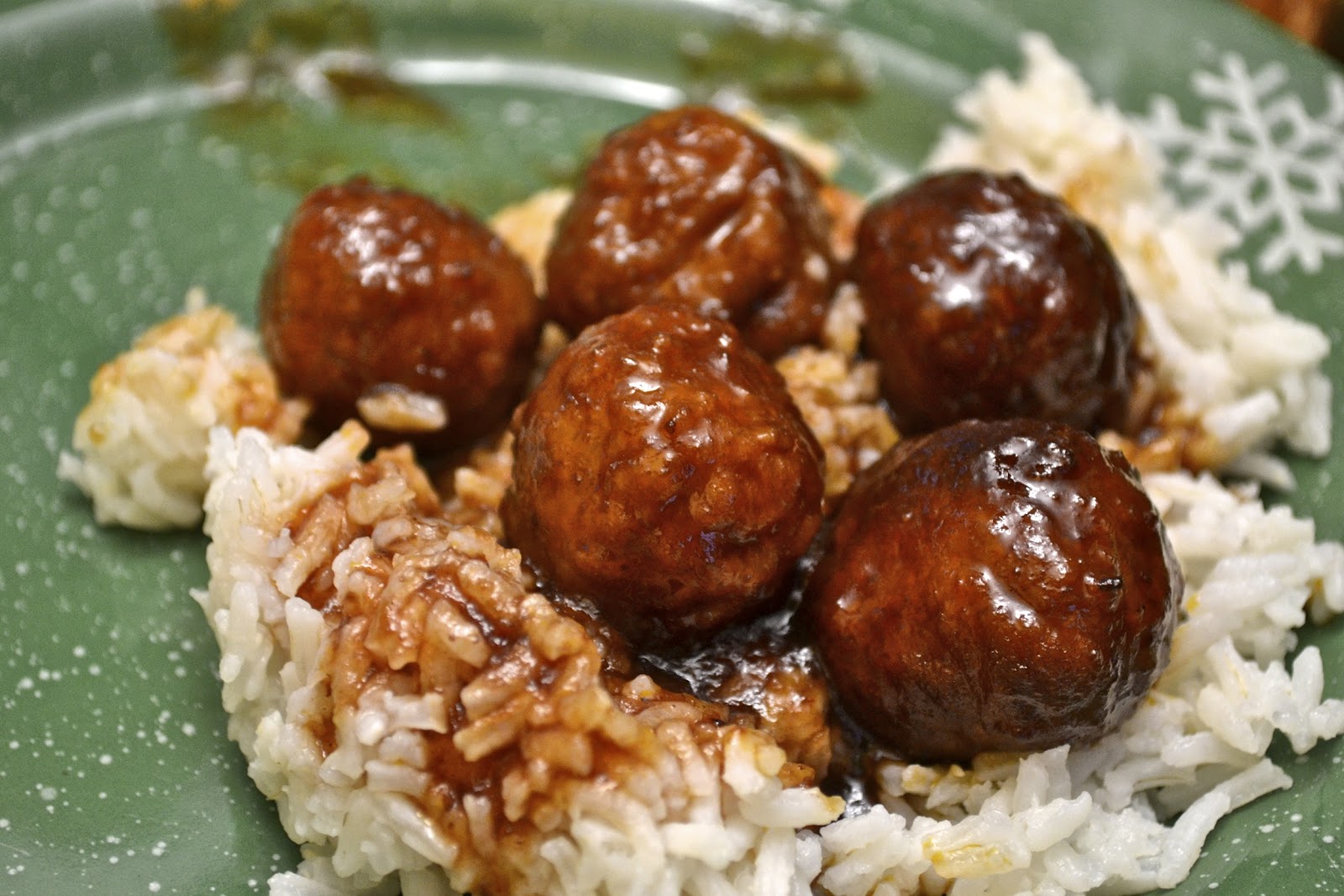 "Pointless" Meals Grape Jelly Meatballs