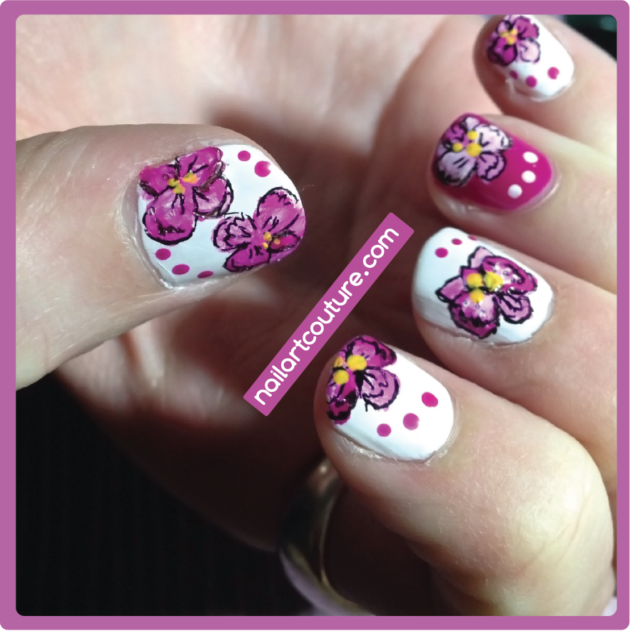 Nail Art Couture★ ! Radiant Orchid Nails