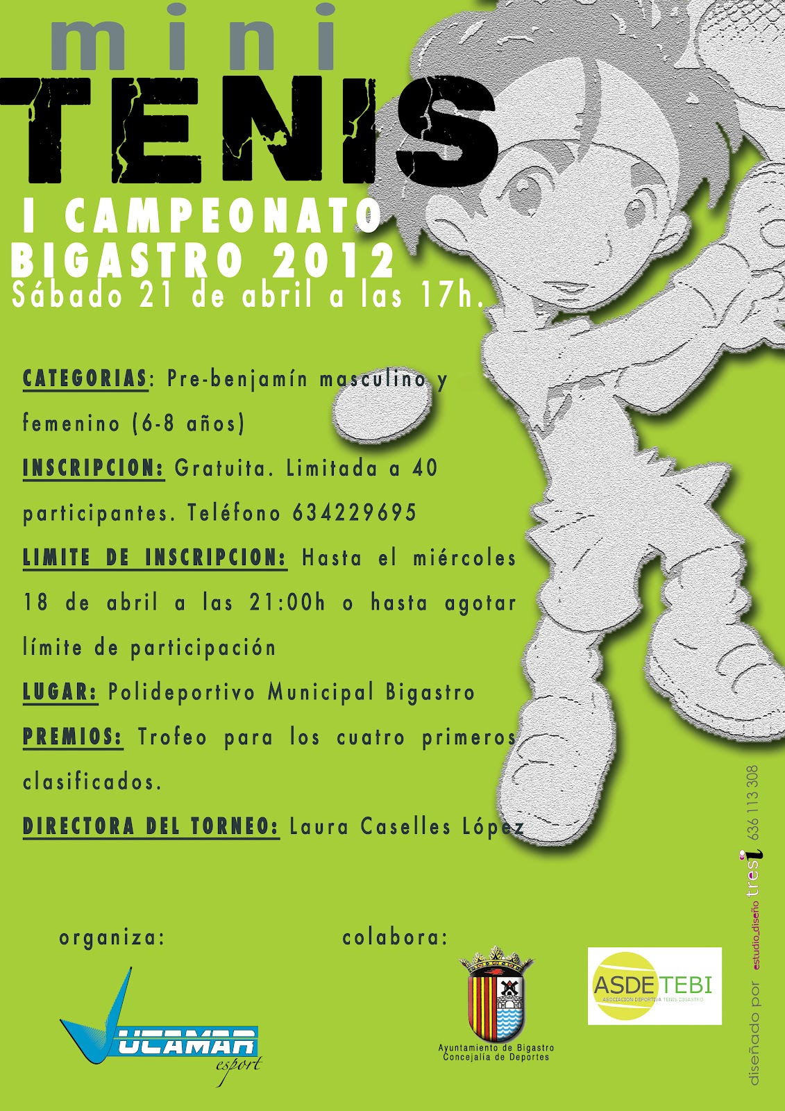INSCRIPCION TORNEO MINI TENIS inscripcion torneo mini tenis:
