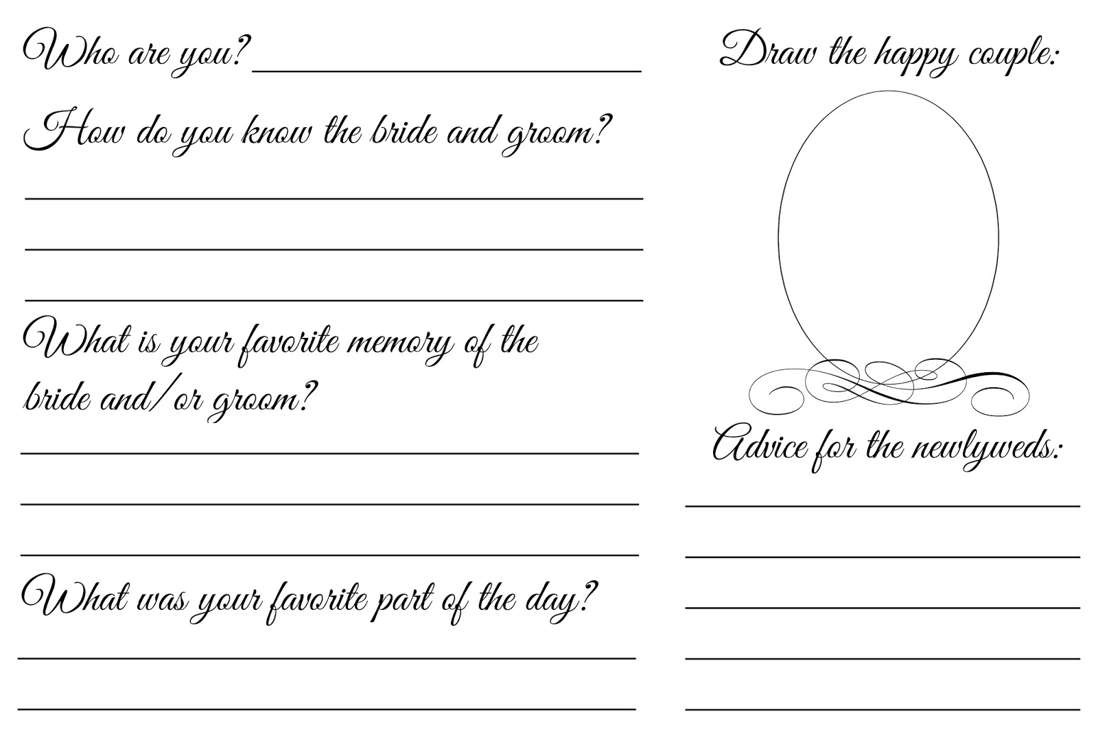 The Nolte Fam Our Wedding The Guestbook