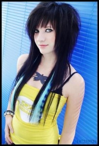 Asem Cah Emo Girls Hairstyles