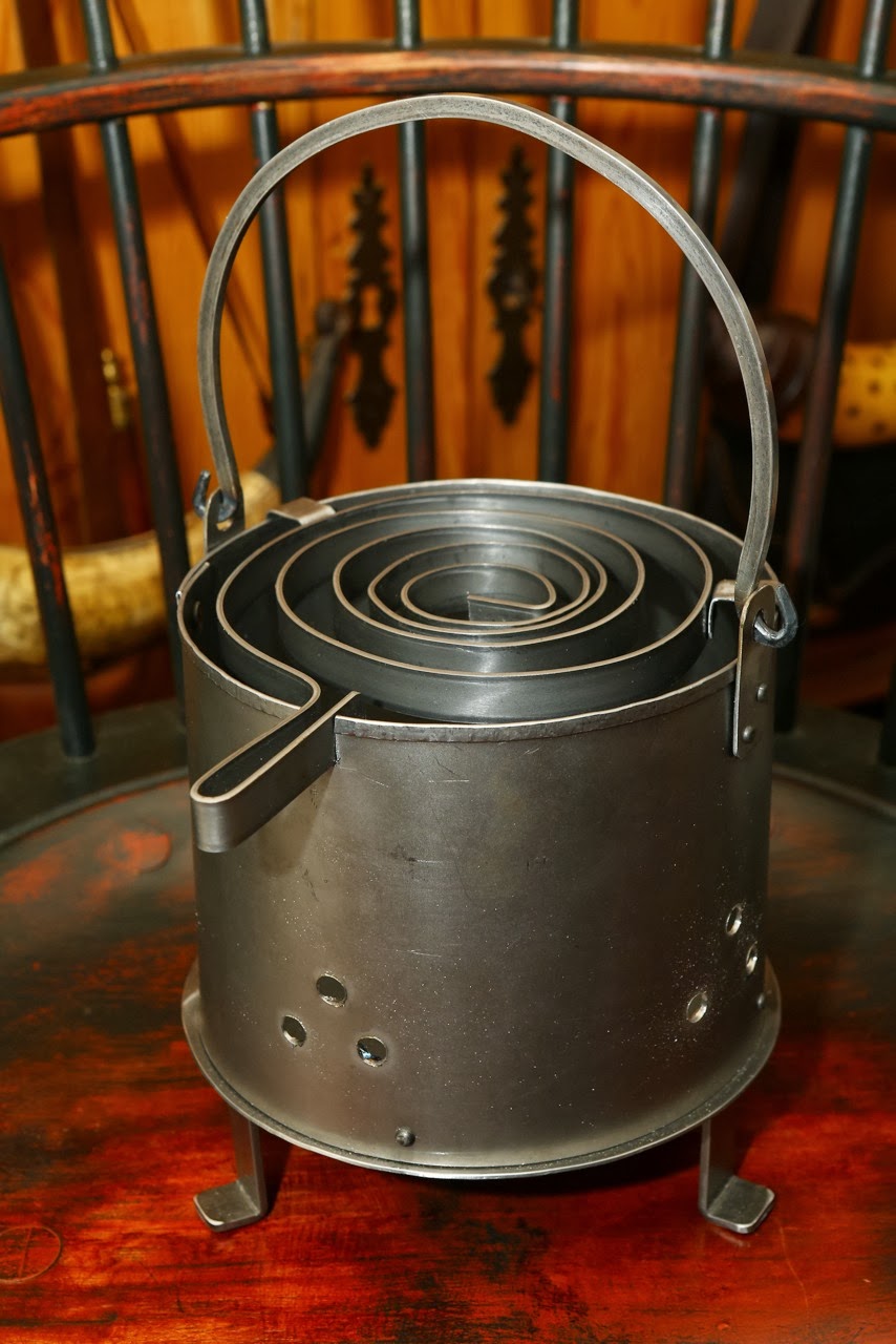 Contemporary Makers 18th Century Table Top Brazier by Manfred Schmitz