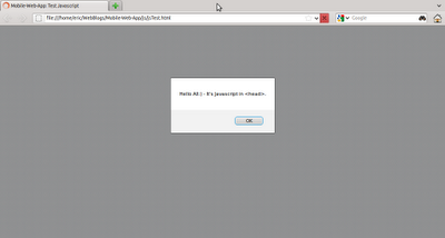 Place Javascript in head Place Javascript in head