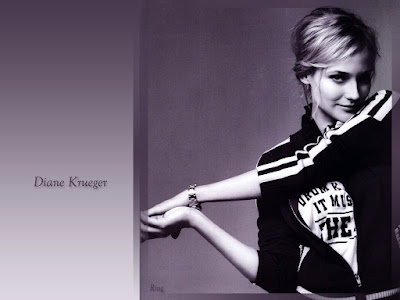 German Actress Diane Kruger Wallpaper