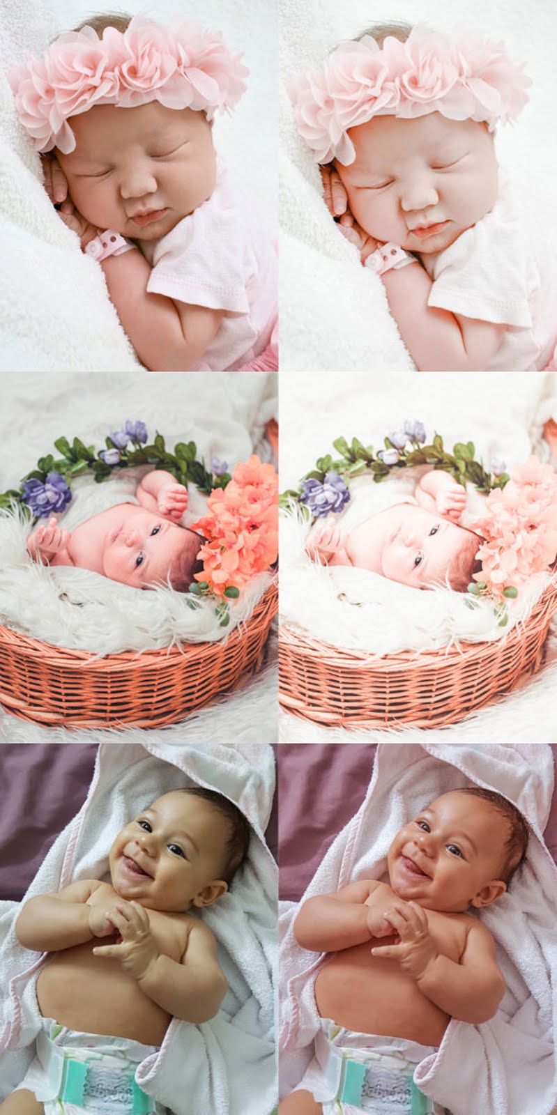 Newborn Baby Lightroom Presets 2 Newborn Baby Lightroom Presets Free