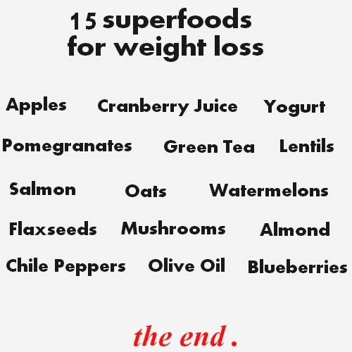 15 Superfoods For Weight Loss
