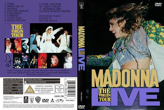 Madonna The Virgin Tour Dvd 1984