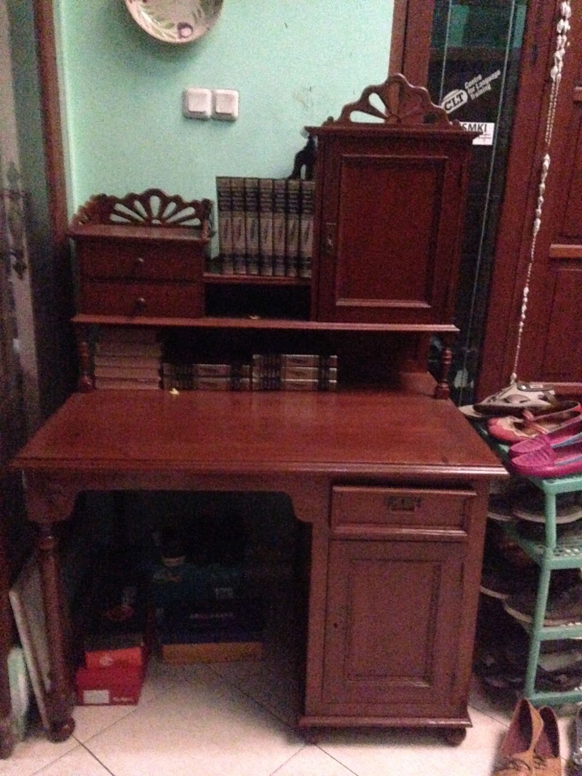 MEJA BELAJAR ART NOVOU (SEMARANGAN)
