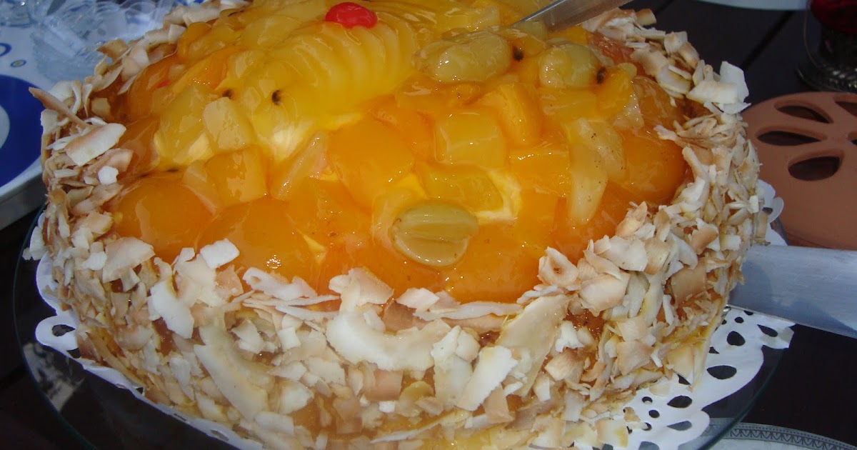 Tarif defteri Kremalı meyveli pasta