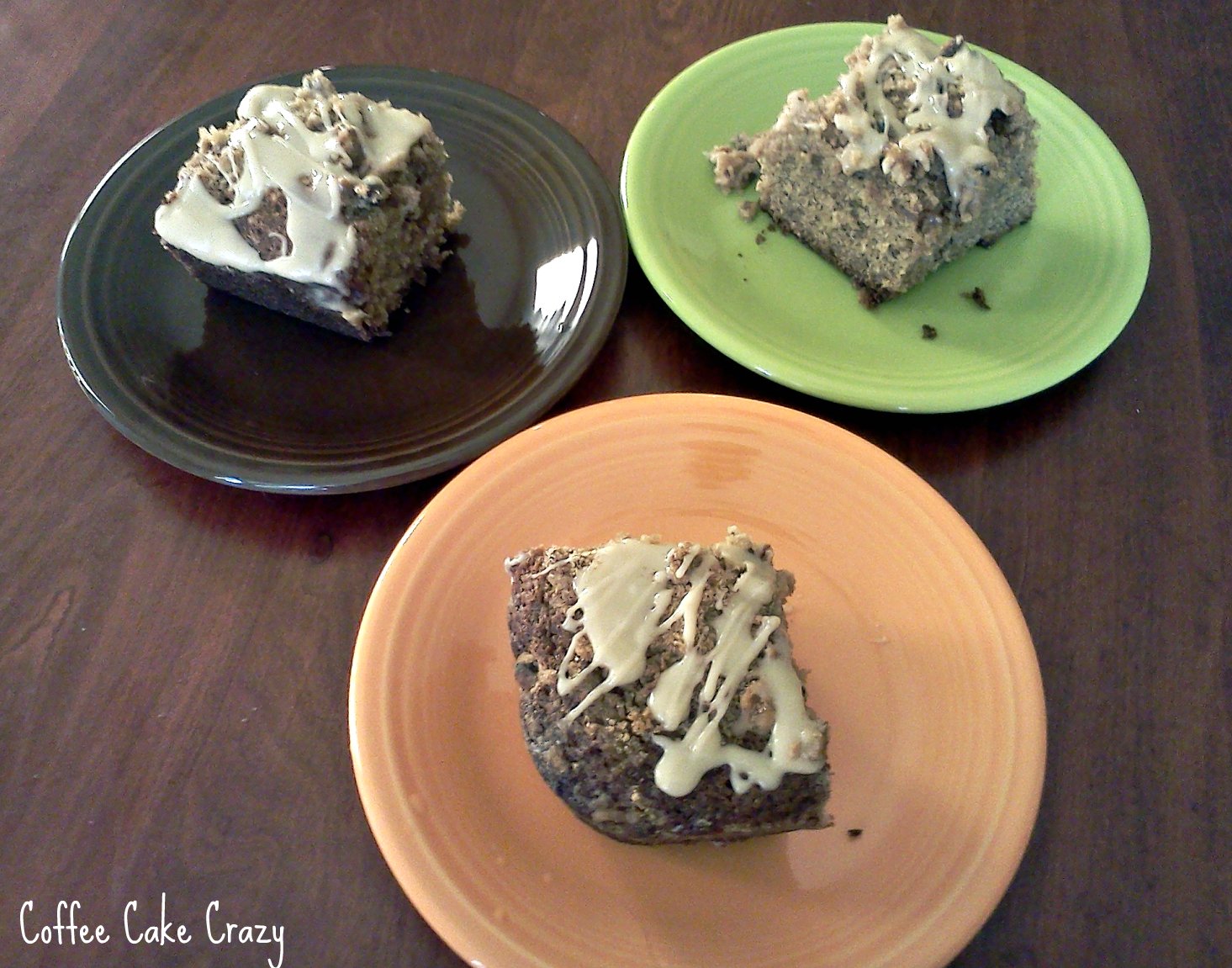 Buttermilk Banana Coffee Cake w/Maple Icing Coffee Cake Crazy
