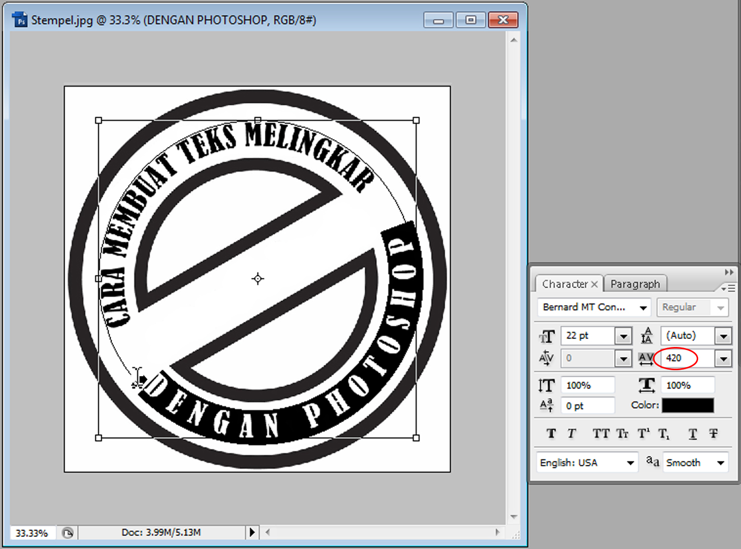 Cara Membuat Logo Teks Di Photoshop | cara mudah membuat teks melingkar dengan photoshop Cara Membuat Logo Teks Di Photoshop | cara mudah membuat teks melingkar dengan photoshop