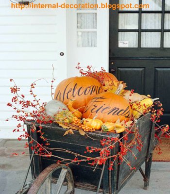 New House Design Halloween Door Decor Ideas 2011