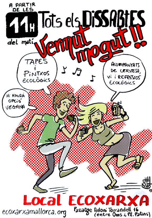 Vermut Mogut a l'EcoXarxa tots els dissabtes!