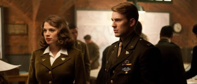 Captain America : First Avenger, Steve Rogers (Captain America) et Peggy Carter
