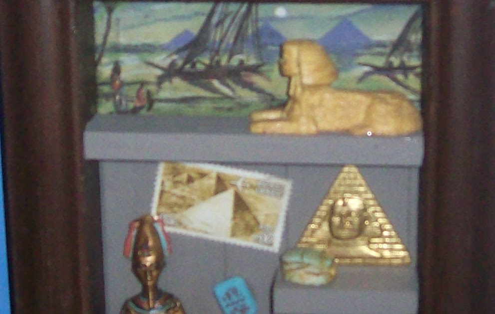 Creative Crap Egyptian Shadow Box