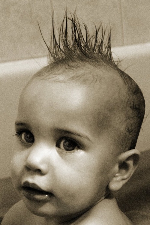 17 Baby With Mohawk Hairstyle Very Cute