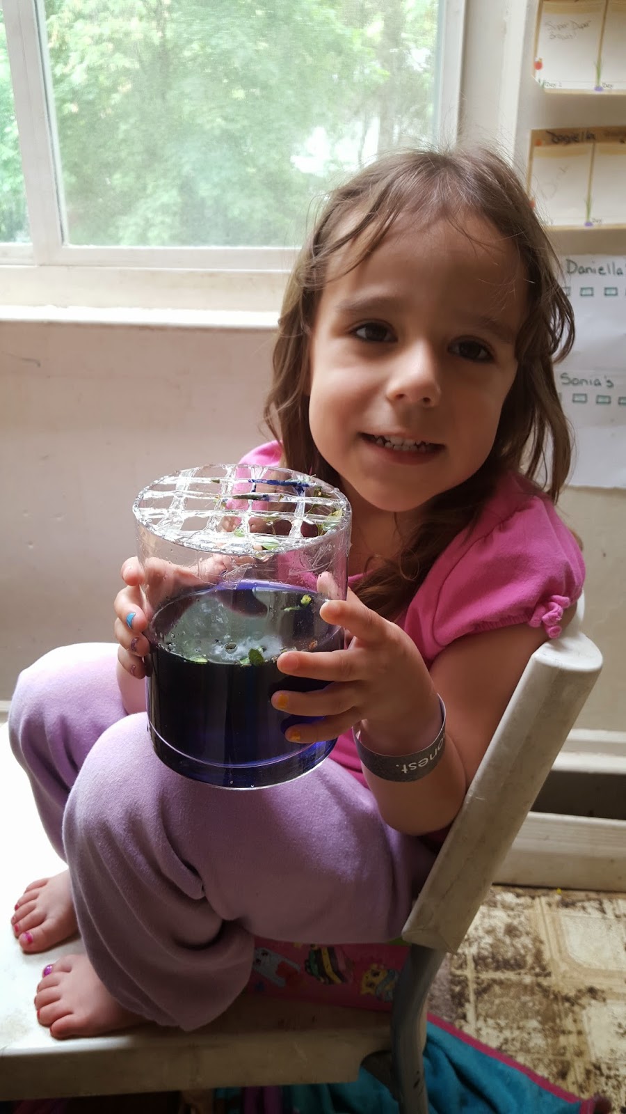 Chicken Nugget Mom Celery Magic!