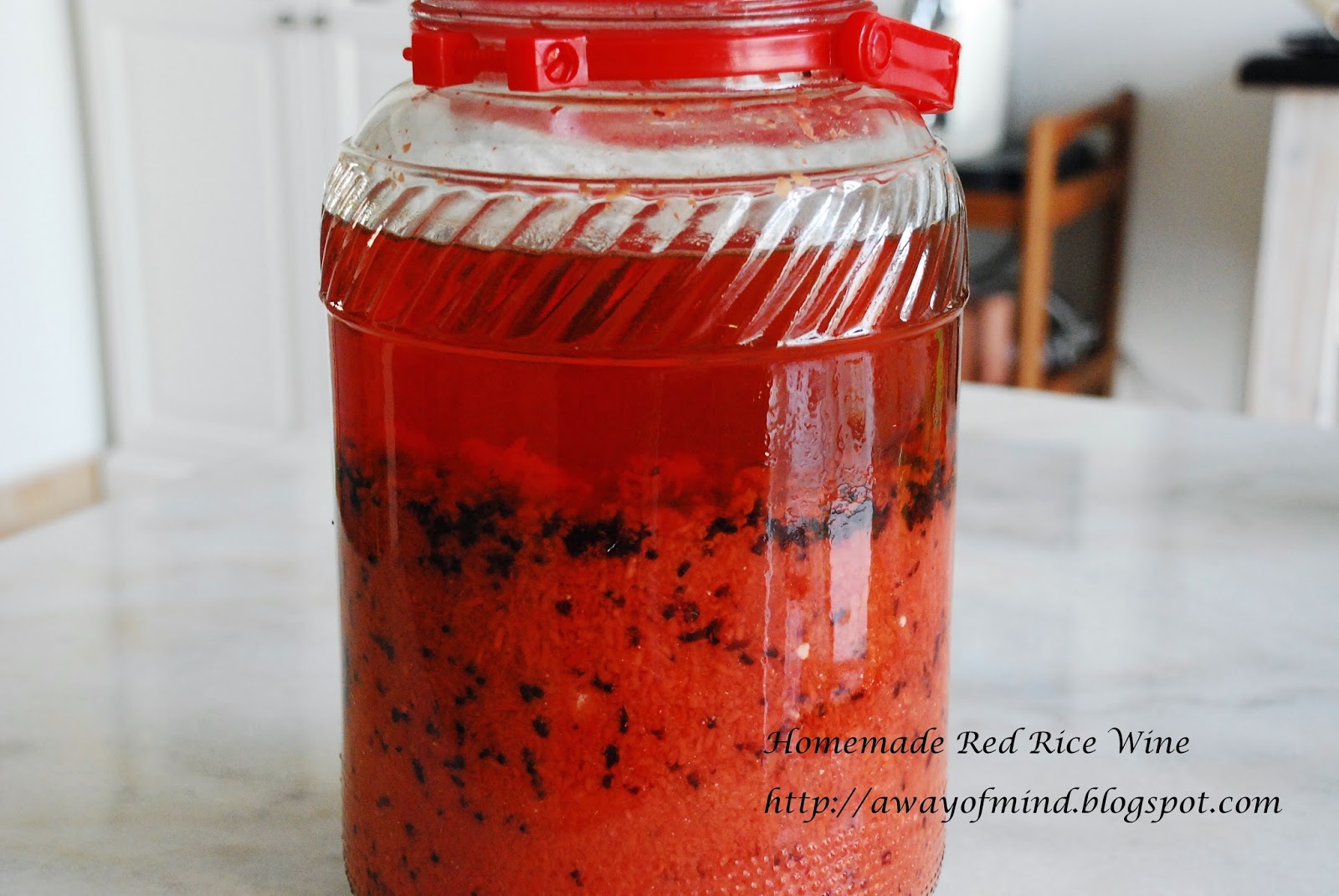 Awayofmind Bakery House Homemade Red Rice Wine 红糟米酒