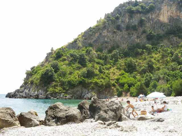 Spiaggia dei Francesi, Cilento Italien