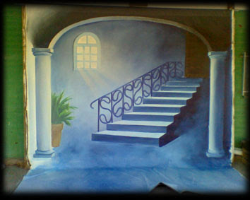 Backdrops: "Stairs"